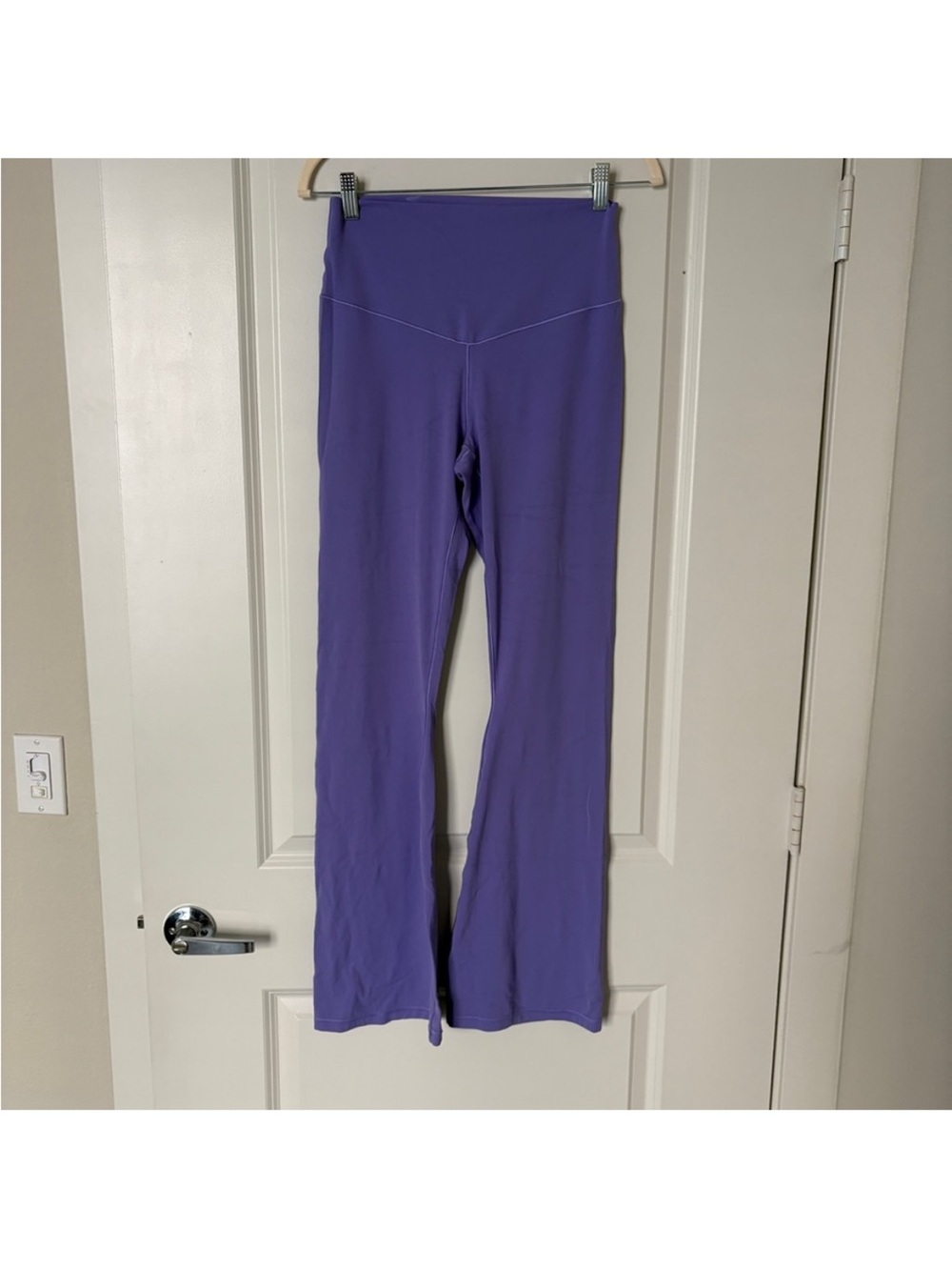aerie Purple Girls' Flared Waistband Leggings
